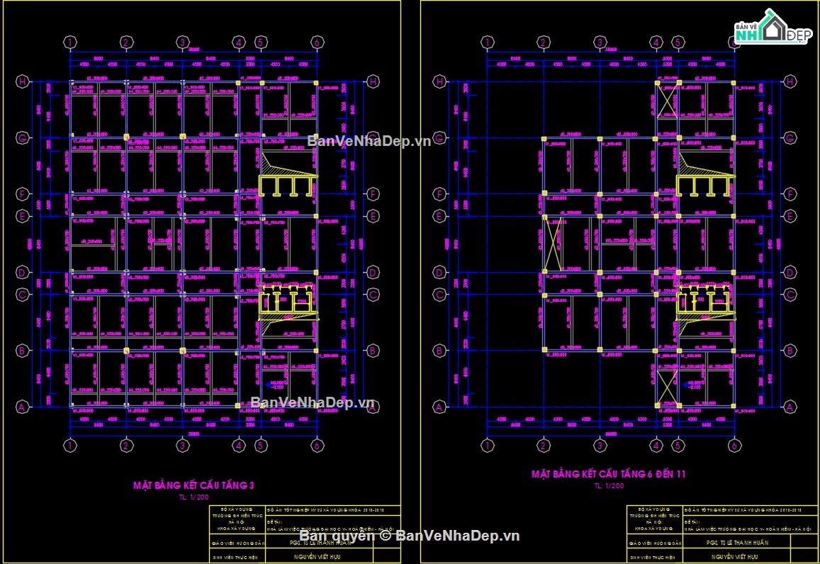 Đồ án xây dựng,đồ án thiết kế văn phòng,đồ án tốt nghiệp,đồ án tốt nghiệp tòa nhà văn phòng