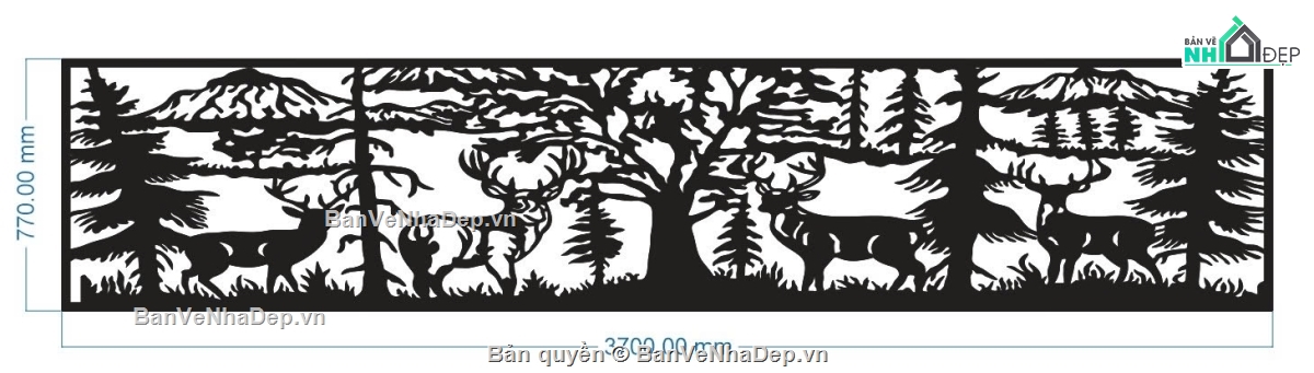 3 mẫu lan can,mẫu lan can đẹp,lan can file dxf