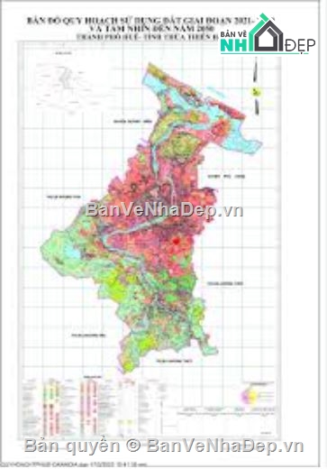 quy hoạch tỉnh Thừa Thiên Huế,bản đồ quy hoạch đất,quy hoạch thống nhất 2030