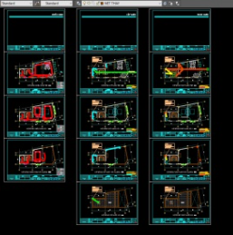 3 tầng,nhà phố 3 tầng,cad nhà phố 3 tầng