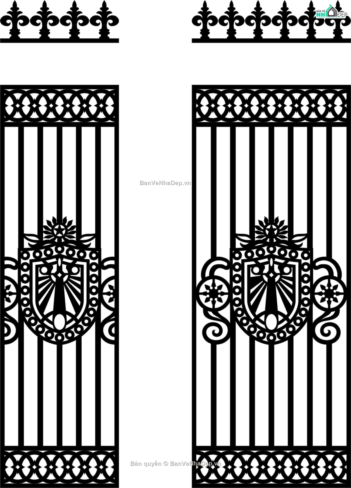 Hàng rào,Hàng rào cnc file dxf,Hàng rào file dxf,Hàng rào cnc dxf