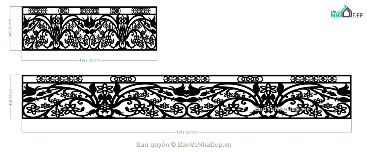 Lan can,lan can file dxf,lan can cnc,file dxf lan can cnc đẹp