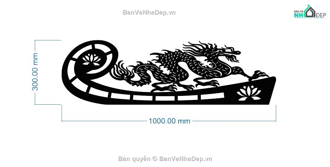 hoa văn rồng,file dxf hoa văn rồng,hoa văn rồng dxf