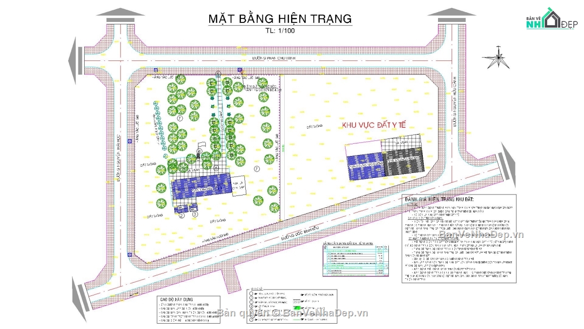 Dự án trường mầm non,Bản vẽ qui hoạch trường mầm non,Bản vẽ trường mầm non Chàm Chim