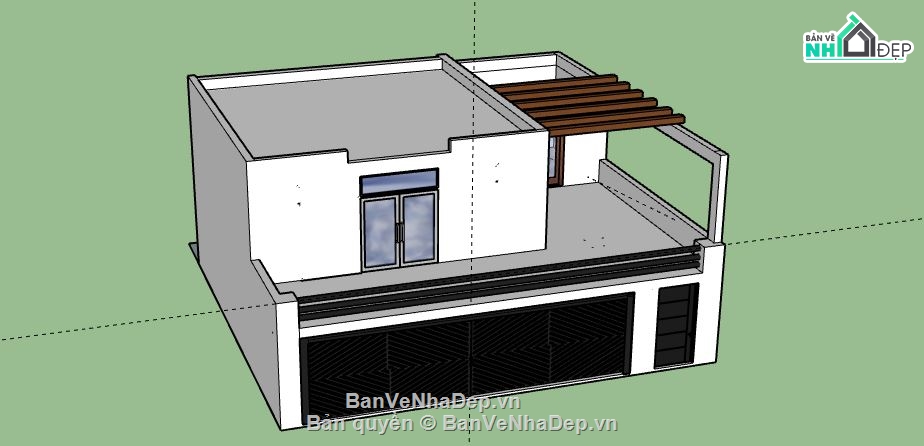 Biệt thự 2 tầng,model su biệt thự 2 tầng,file su biệt thự 2 tầng