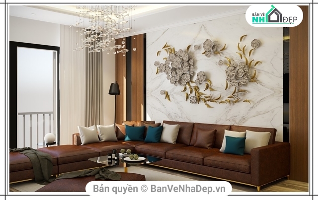 sketchup phòng khách,File sketchup phòng khách đẹp,nội thất phòng khách,Mẫu nội thất phòng khách đẹp