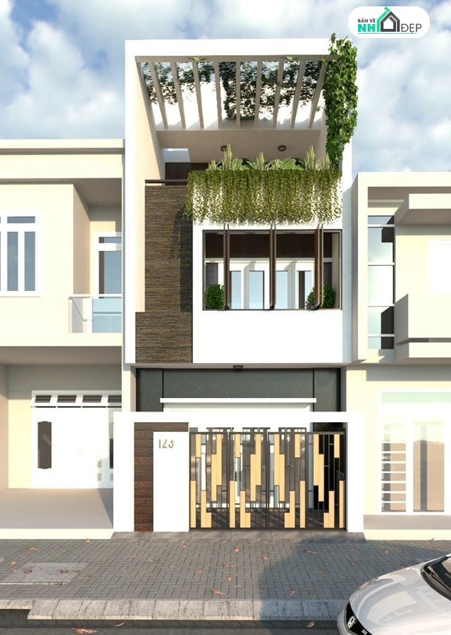 13 model sketchup thiết kế nhà phố 2 tầng hot nhất 2020