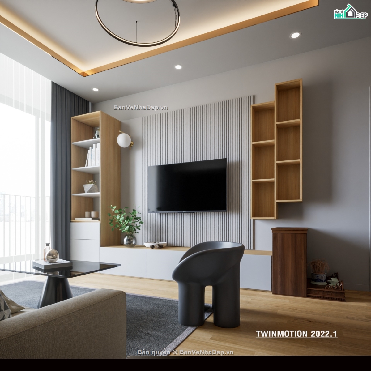 sketchup nội thất khách bếp,File sketchup nội thất,File sketchup nội thất nhà phố,File sketchup Khách bếp,sketchup nội thất bếp