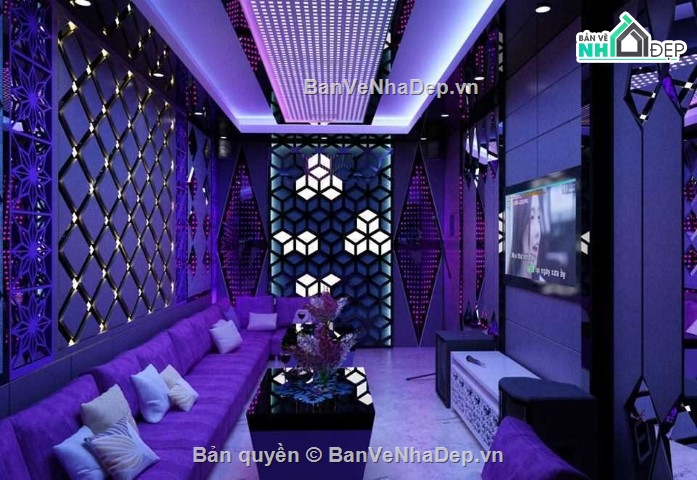 sketchup nội thất karaoke,phòng karaoke file su,phòng karaoke file sketchup,sketchup quán karaoke
