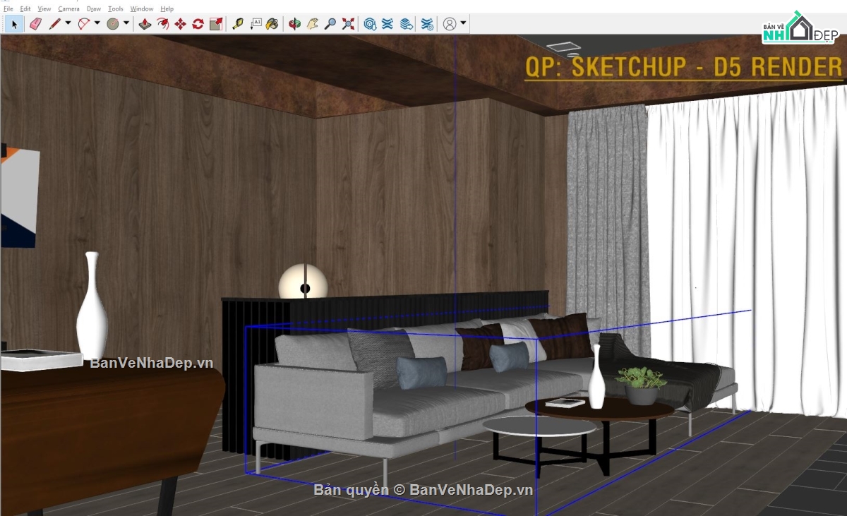 nội thất phòng khách,nội thất phòng khách sketchup,File sketchup nội thất phòng khách,File 3D nội thất phòng khách,File su nội thất phòng khách,sketchup nội thất phòng khách