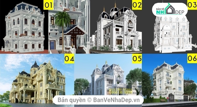 25 file 3dmax nội thất biệt thự