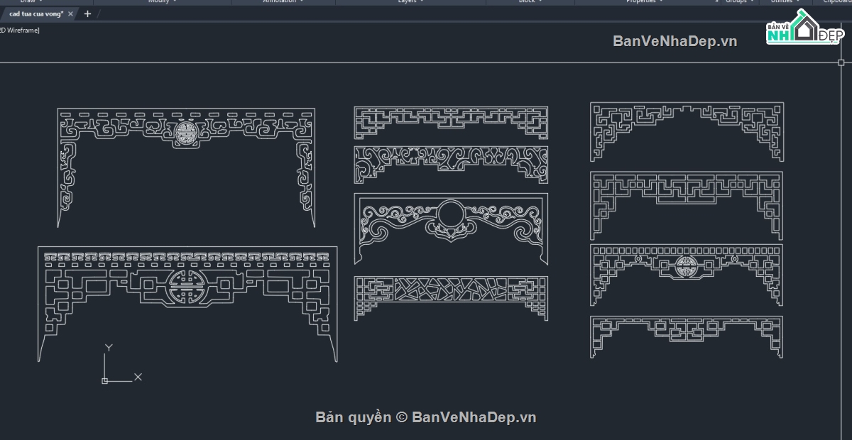 phòng thờ 3dsmax,Model 3d,thiết kế phòng thờ,cnc tua cửa võng,cnc hoa văn phòng thờ,3dmax cửa võng