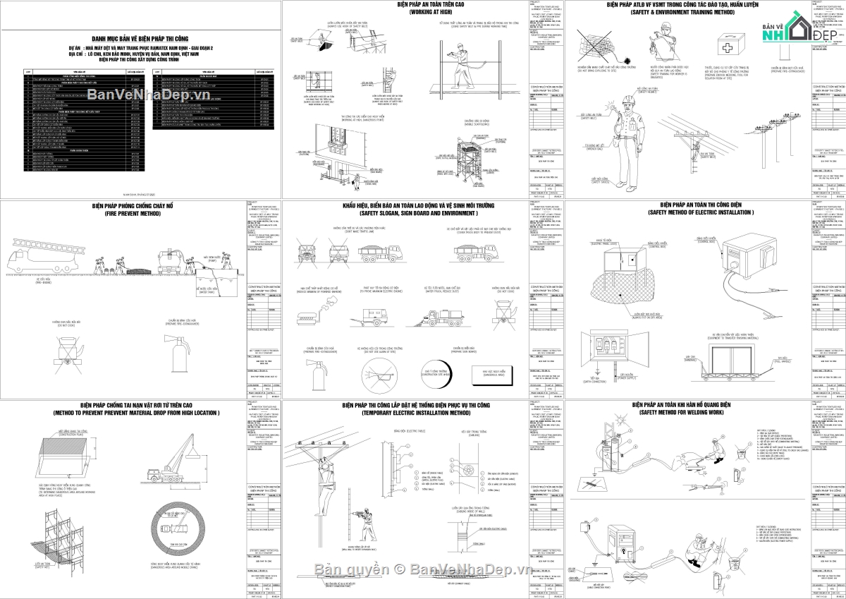 biện pháp thi công nhà,Bản vẽ thi công nhà xưởng,biện pháp thi công nhà khung thép,Bản vẽ thi công kết cấu thép,Biện pháp thi công khung thép tiền chế,Biện pháp thi công nhà máy