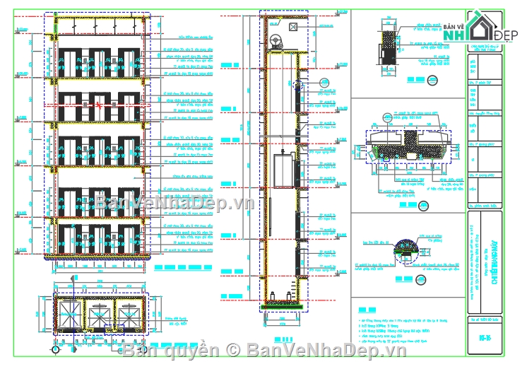 File thiết kế,cấp điện,1 tầng,kiến trúc 5 tầng,thiết kế điện,cấp thoát nước