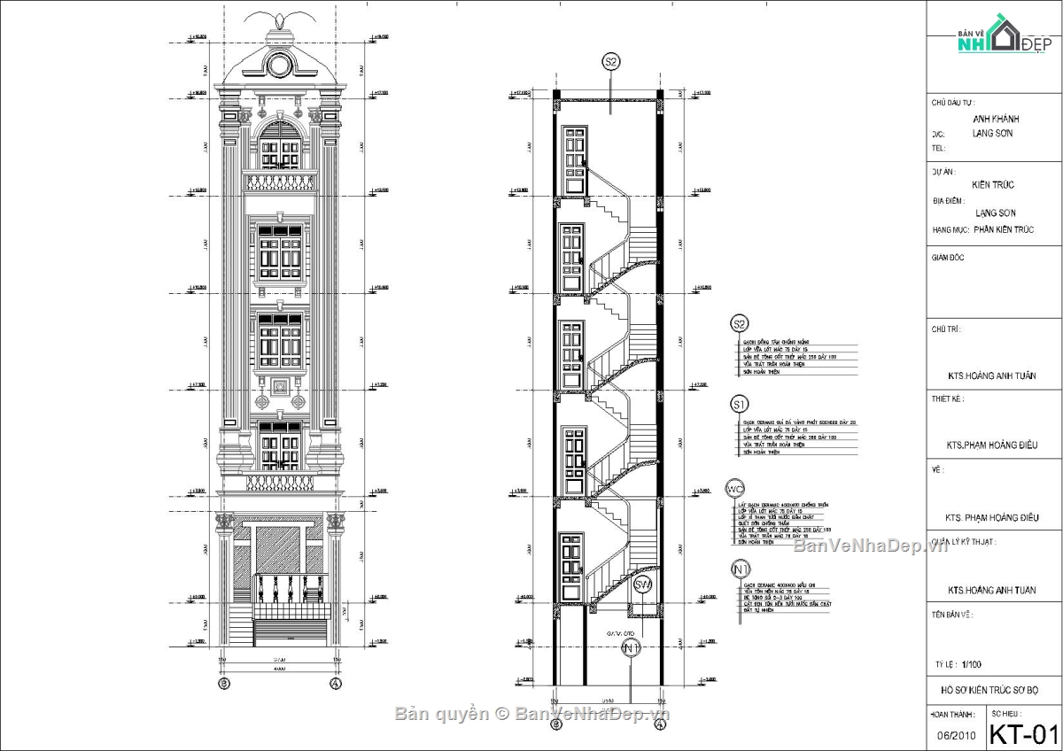 Thiết kế nhà tân cổ điển 5 tầng,File Autocad thiết kế nhà phố 5 tầng,Bản vẽ thiết kế nhà 5 tầng đẹp,Mẫu nhà tân cổ điển 5 tầng,Kiến trúc nhà 4x14m mặt tiền,Mẫu thiết kế nhà tân cổ điển