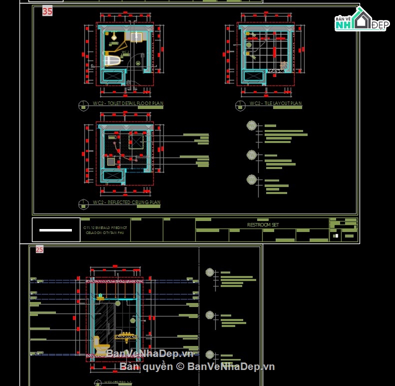 cad nội thất,cad chung cư,bổ kỹ thuật chung cư