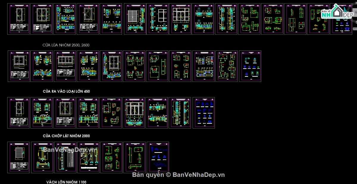 File cad,chi tiết cấu tạo,chi tiết cửa,cấu tạo cửa