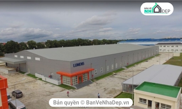 Nhà máy Lumens Vina,Nhà máy 67x118m,nhà máy linh kiện điện tử,Nhà máy đèn LED,Nhà máy SAMSUNG,nhà máy Lumens Vina