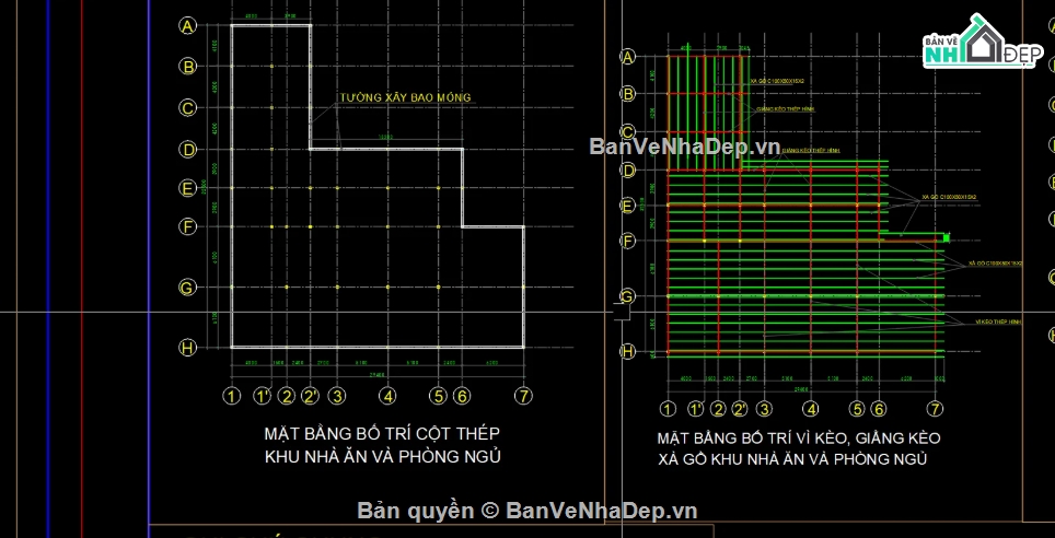 lán trại file cad,file cad lán trại,file cad lán trại đẹp