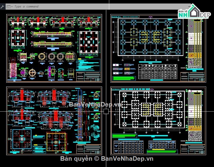 đồ án tốt nghiệp,cad chung cư,đồ án  13 tầng