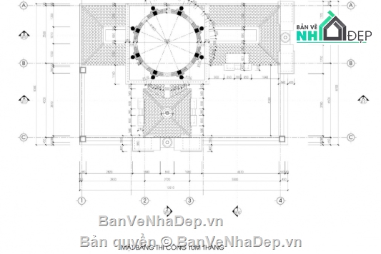 biệt thự 3 tầng,cad biệt thự 3 tầng,biệt thự 3 tầng file cad