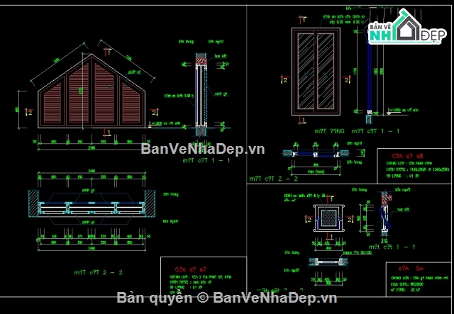 Biệt thự 11x14.5m,Bản vẽ kiến trúc biệt thự,Bản vẽ thiết kế biệt thự,file cad biệt thự 2.5 tầng,mẫu biệt thự 2.5 tầng