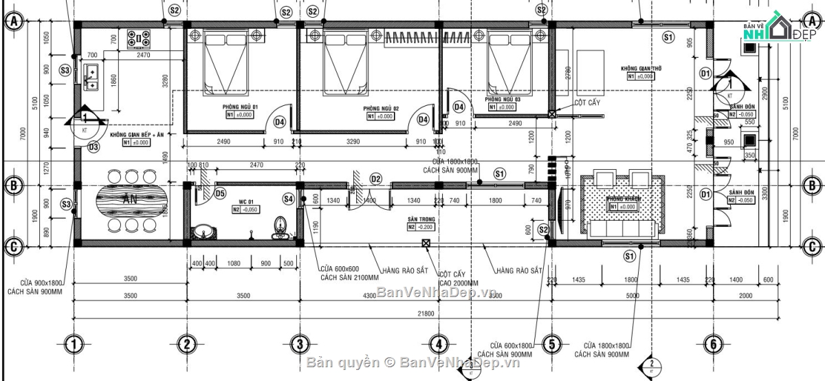 nhà cấp 4,nhà mái thái,kiến trúc nhà mái thái