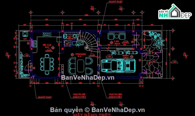 Nhà 3 tầng đẹp,Autocad nhà 3 tầng,thiết kế nhà 3 tầng,kiến trúc nhà 3 tầng