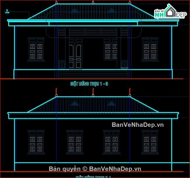 Hồ sơ trường mầm non,dự toán nhà lớp học,bản vẽ lớp học,bộ bản vẽ nhà lớp học