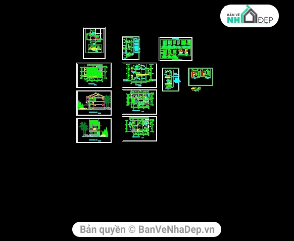 Bản vẽ nhà phố 2 tầng,nhà phố 2 tầng 6.5x10.8m,file cad nhà phố 2 tầng,thiết kế nhà phố 2 tầng