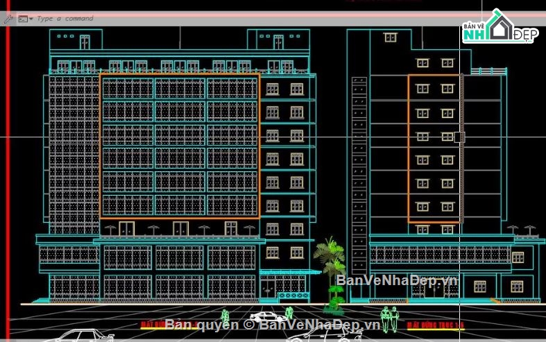 văn phòng,10 tầng,Đồ án cao ốc văn phòng 10 tầng