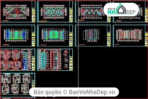 bản vẽ chung cư,kết cấu chung cư,kiến trúc chung cư,mẫu chung cư đơn giản,Thiết kế chung cư 8 tầng