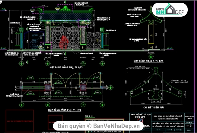 Bản vẽ đền thờ nghĩa trang,cổng đền thờ,Đền thờ liệt sỹ,Thiết kế đền thờ liệt sỹ,cad Đền thờ liệt sỹ