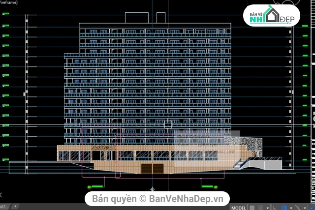 BVTC khách sạn,BVTC nhà cao tầng,BVTC khách sạn 5 sao,khách sạn 13 tầng,bản vẽ khách sạn 5 sao