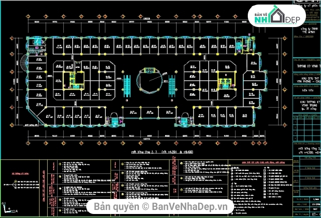 Bản vẽ cad Trung tâm,Vĩnh Trung plaza,Bản vẽ autocad,khu phức hợp,chung cư 18 tầng