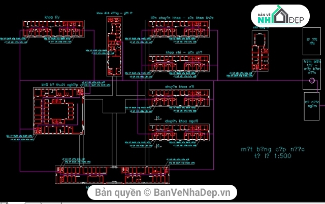 9 file Autocad bệnh viện có nhiều lượt tải nhất hiện nay