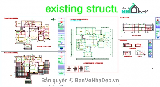 6 Bản vẽ Kiến Trúc nhà cấp 4 miễn phí xu hướng mới