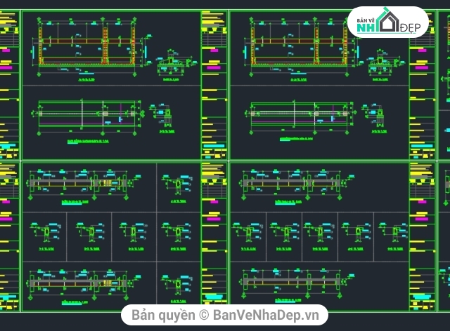 Bản vẽ nhà phố 3 tầng,nhà phố 3 tầng 6x17m,thiết kế nhà phố 3 tầng,bộ bản vẽ nhà phố 3 tầng