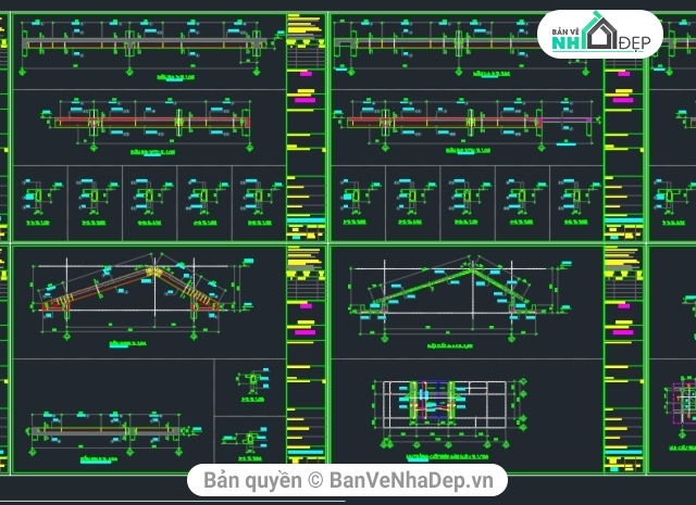 Bản vẽ nhà phố 3 tầng,nhà phố 3 tầng 6x17m,thiết kế nhà phố 3 tầng,bộ bản vẽ nhà phố 3 tầng