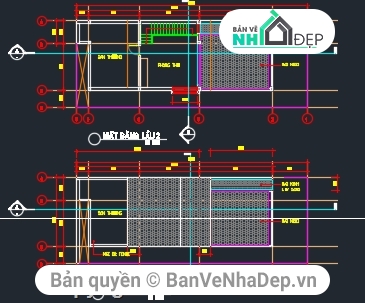 Bản vẽ nhà phố 3 tầng,nhà phố 3 tầng 6x17m,thiết kế nhà phố 3 tầng,bộ bản vẽ nhà phố 3 tầng