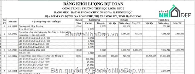 trường học 2 tầng,file cad trường học 2 tầng,autocad trường học,trường học file cad