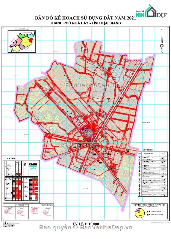 quy hoạch sử dụng đất,quy hoạch thành phố,bản vẽ cad bản đồ quy hoạch