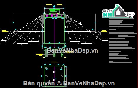 cầu file cad,file cad cầu,cầu cống,bản vẽ cầu cống