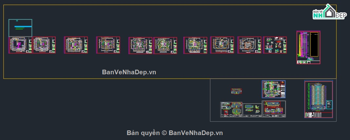 Bản vẽ,bản vẽ 15 tầng,Chung cư 15 tầng,Bản vẽ tầng hầm,nhà cao tầng,cao ốc