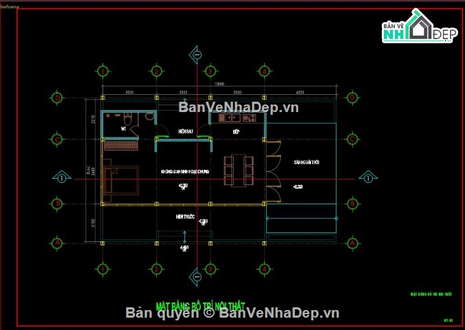 homestay,Bản vẽ cad homestay,file cad homestay,cad homestay