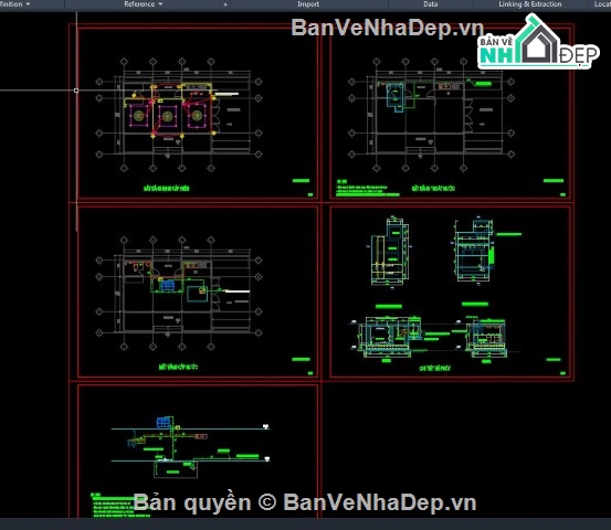 homestay,Bản vẽ cad homestay,file cad homestay,cad homestay