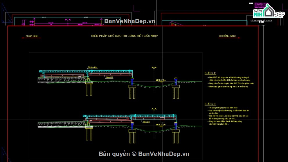Bản vẽ trụ cầu góc xiên,Cách bố trí gối cầu trụ chéo góc,Cấu tạo trụ cầu chéo góc
