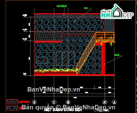 Bản vẽ kiến trúc homestay,bản vẽ 3d homestay,bản vẽ điện nước homestay,Bản vẽ kết cấu homestay