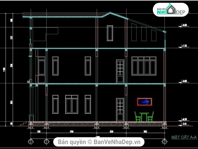 Nhà dân 7.2x13.6m,nhà 3 tầng đẹp,mẫu nhà đẹp