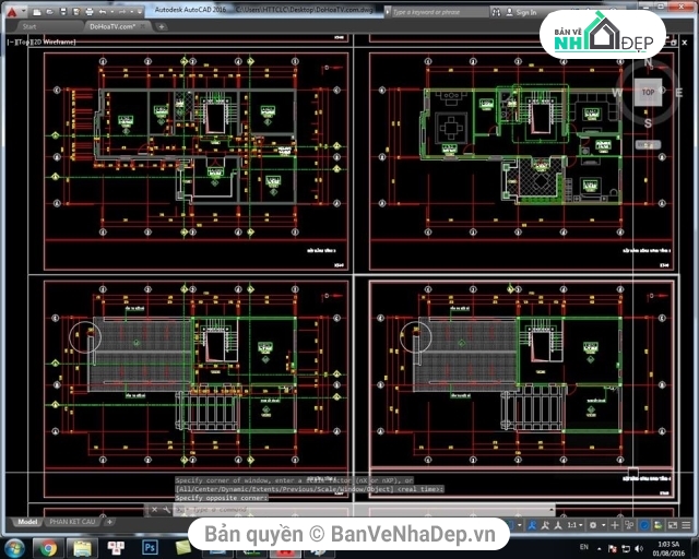 biệt thự,biệt thự phố,Kiến trúc,File thiết kế